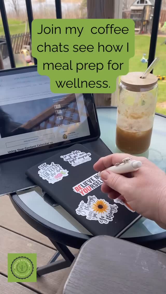 Feeling foggy by 5pm and asking, “What’s for supper?” again?
Let’s fix that—together.

My Sunday Coffee Chat ☕️ isn’t just about meal planning—it’s about choosing food that helps you feel better.
As a busy mom dealing with diabetes and inflammation, I’ve learned that what we eat can change everything—from energy to mood to how our feet feel after a long day.

Each Sunday, I walk through how I map out my week, choose simple meals, and make room for real life. No stress. No perfection. Just a cozy coffee, a little inspiration, and a plan that keeps brain fog from ruining supper again.

Can’t make it live?
Catch the replay when it works for you—or head to my weekly blog where I post the meals I’m making and the ones I find along the way.

Ready to make meals feel easier and healthier?
Join me this Sunday or catch the replay—drop a “COFFEE” below and I’ll send you the link!

#SundayCoffeeChat
#MealPlanningMadeEasy
#DiabetesFriendlyMeals
#AntiInflammatoryFood
#HealthyBusyMoms
#WhatToEatThisWeek
#SimpleRealFood
#BrainFogBeGone
#KellysKitchenTips
#HealthyStartsHere
